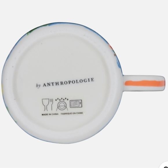 Anthropologie Floral ‘R’ Monogramed Mug - Picture 5 of 11